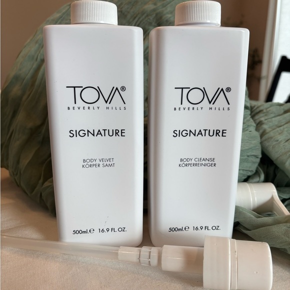 TOVA Beverly Hills Signature Body Velvet & Body Cleanse Duo • 500ml Each • NWB - Picture 1 of 7